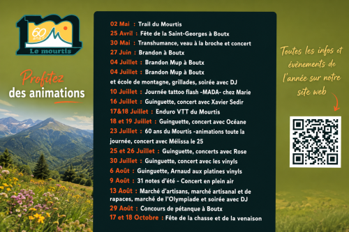 Enjoy the Summer Events at Le Mourtis